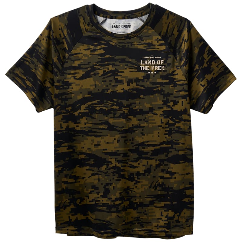Land of the Free Performance Short-Sleeve T-Shirt