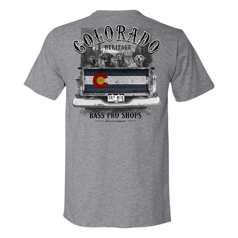 Bass Pro Shops Heritage State Graphic Short-Sleeve Shirt for Men
