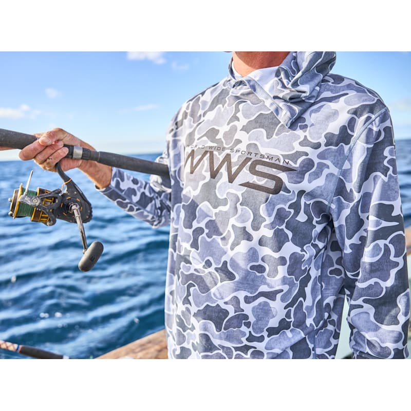 World Wide Sportsman 3D Cool Casting Long-Sleeve Hoodie
