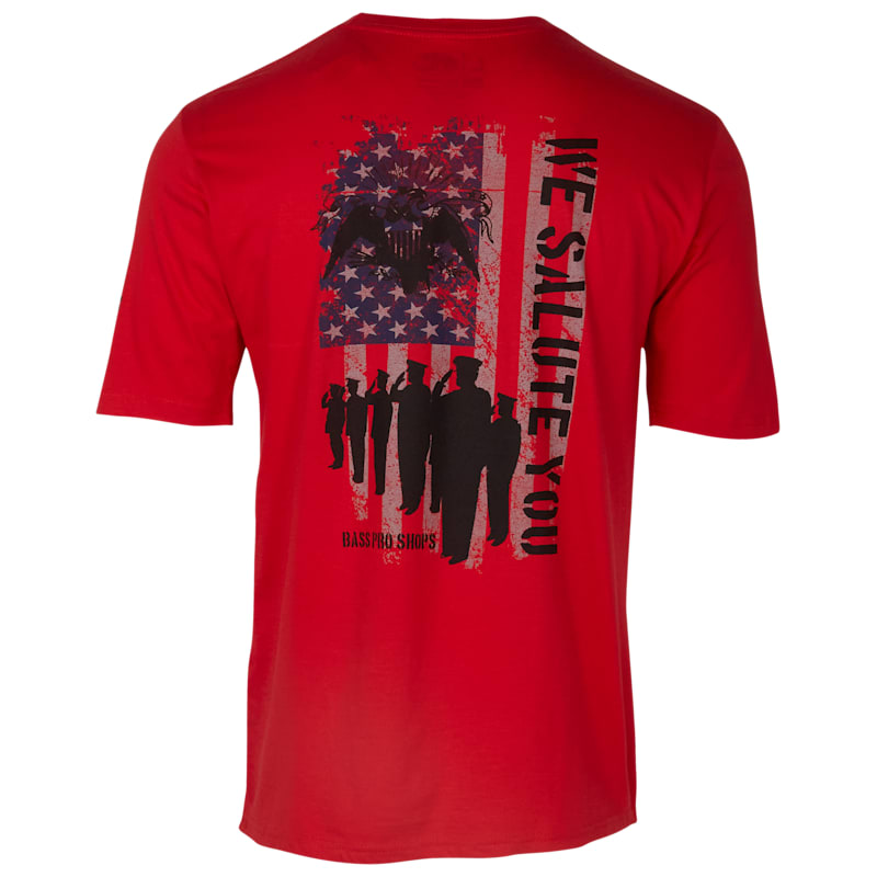 Bass Pro Shops We Salute You Short-Sleeve T-Shirt for Men