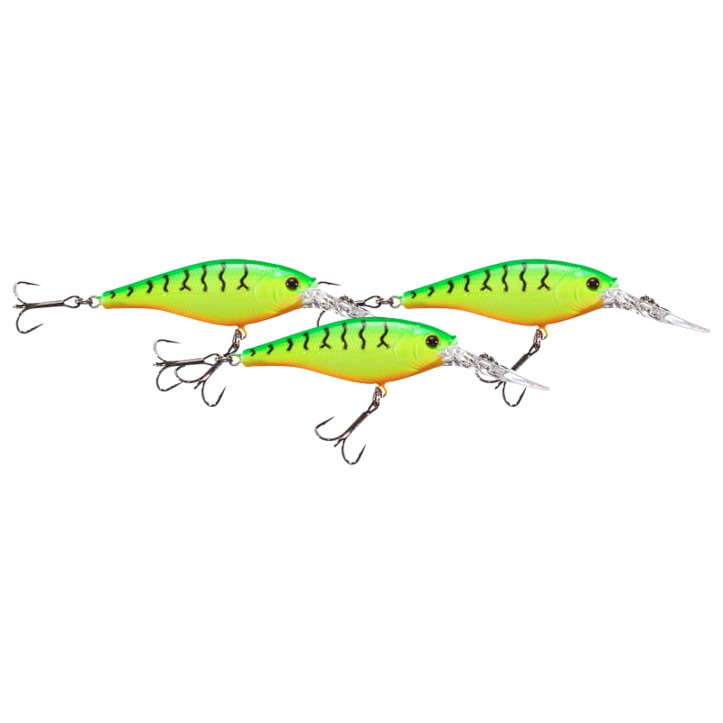 Berkley Flicker Shad Firetiger Pro Pack