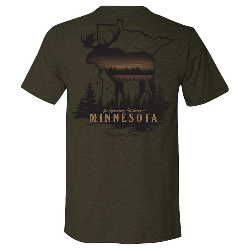 Bass Pro Shops Sunset Moose Short-Sleeve T-Shirt for Men