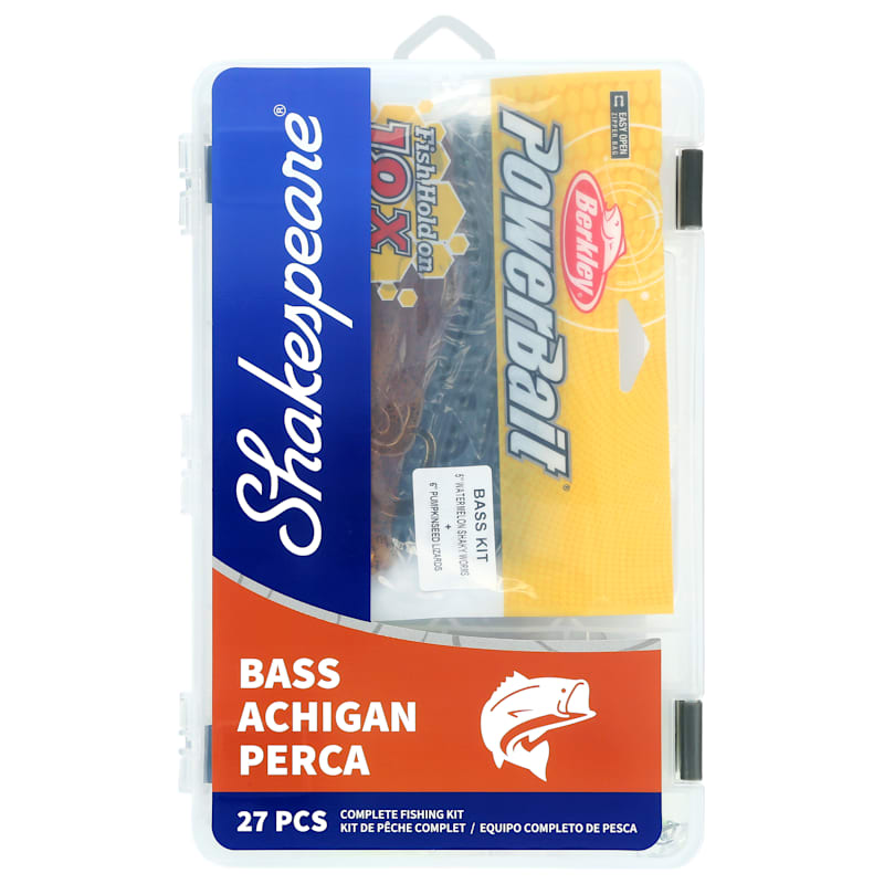 Shakespeare Catch More Fish Bass Tackle Box Kit