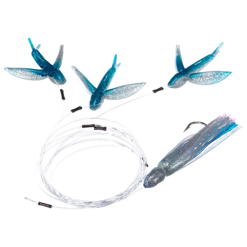 Carolina Lures Mr. Mahi Mini Yummee Flying Fish High Speed Daisy Chain