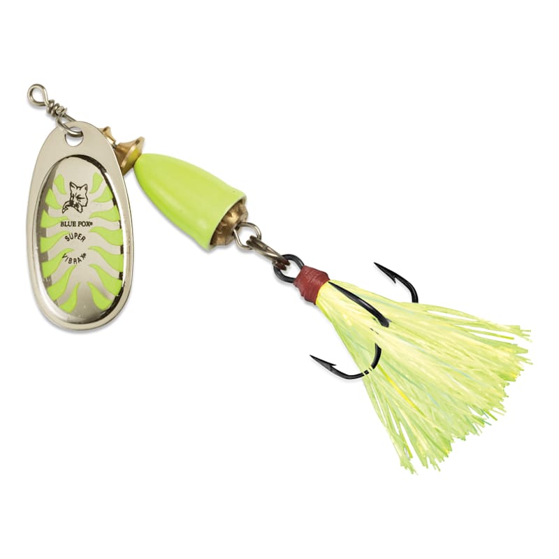 Blue Fox Classic Vibrax Glow Spinner