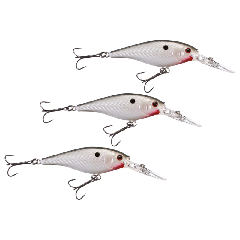 Berkley Flicker Shad Pearl White Pro Pack