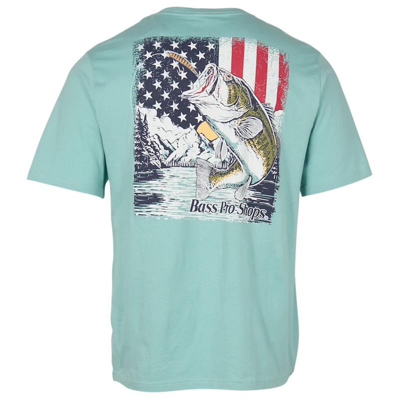 Bass Pro Shops American Bass Graphic Short-Sleeve T-Shirt