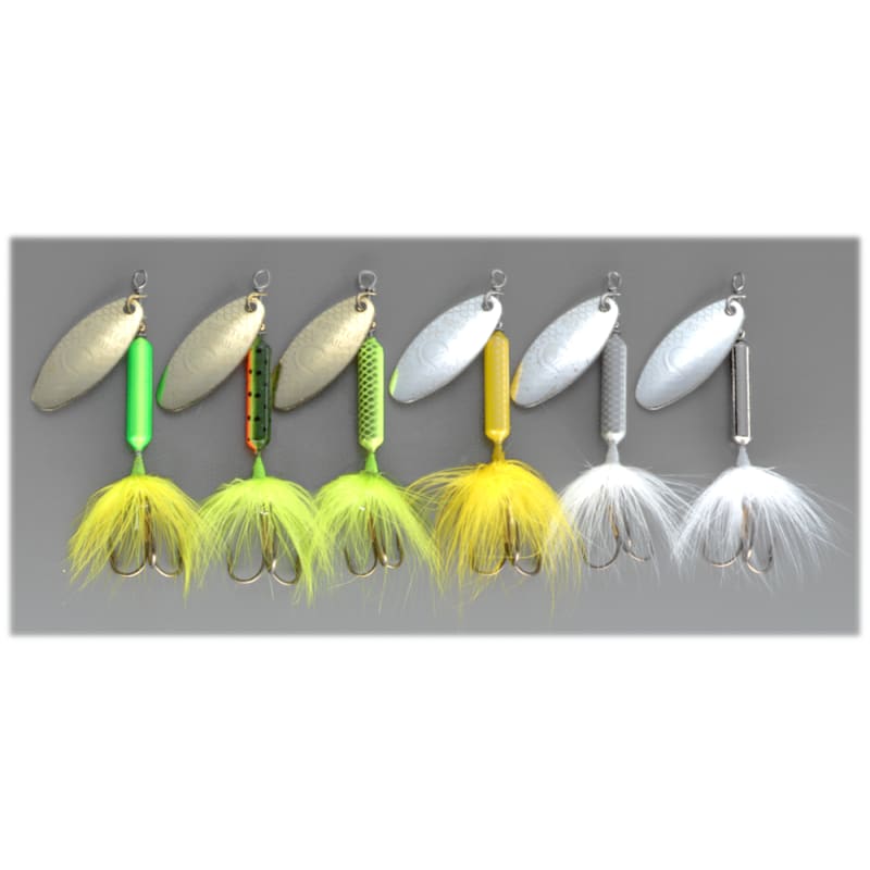 Worden's Rooster Tail Y351 Bass Trophy Pack