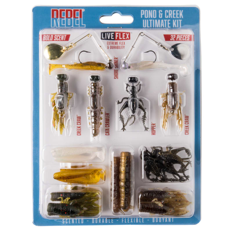 Rebel Pond and Creek Ultimate Fishing Kit