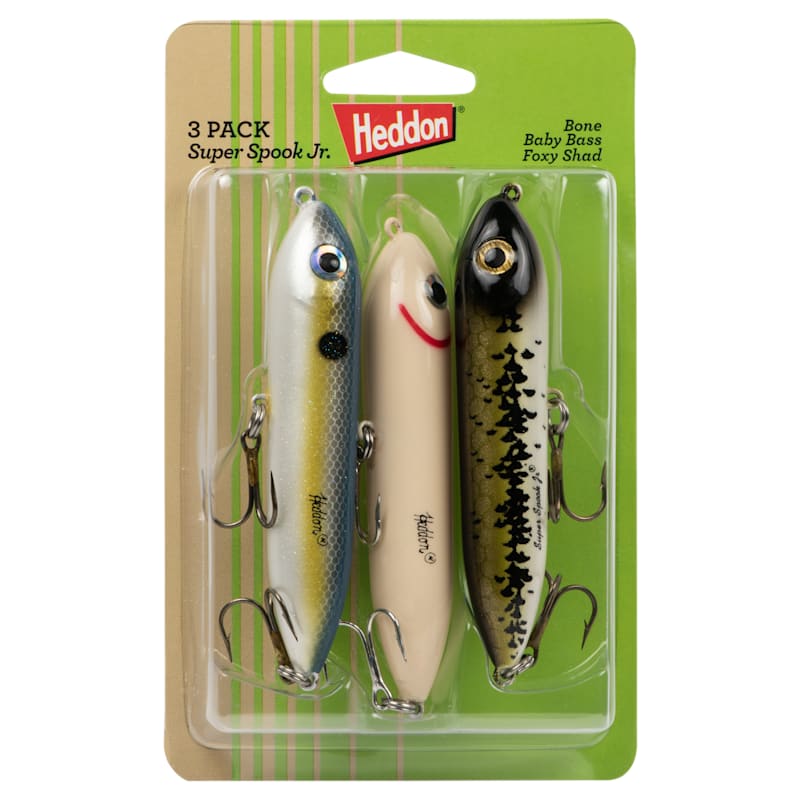 Heddon Super Spook Jr. Topwater Kit