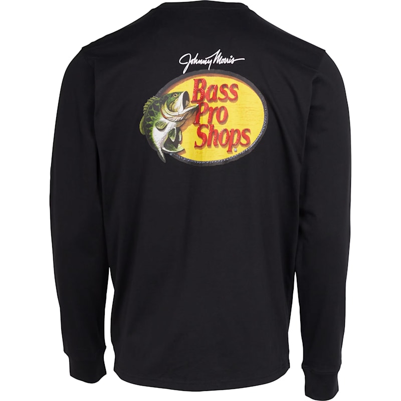 Bass Pro Shops Woodcut Logo Long-Sleeve T-Shirt for Men