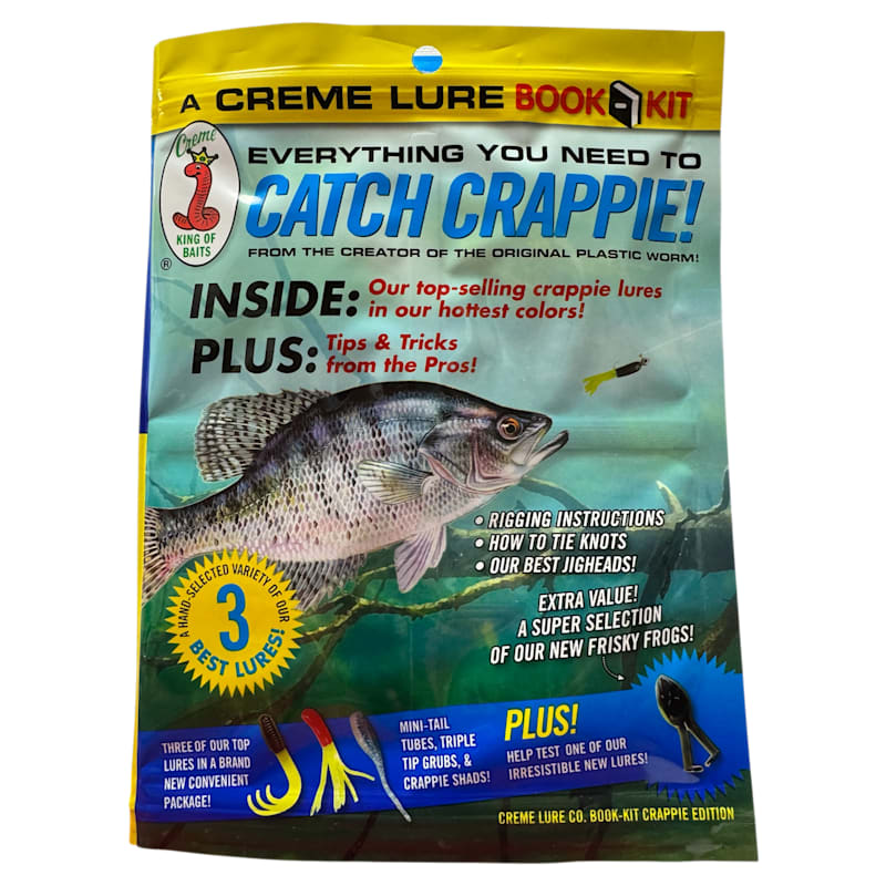 Creme Crappie Kit 45 Pieces