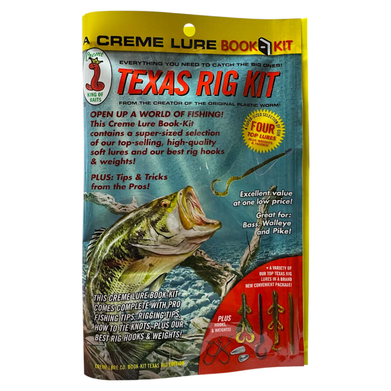 Creme Texas Rig Kit 18 Pieces