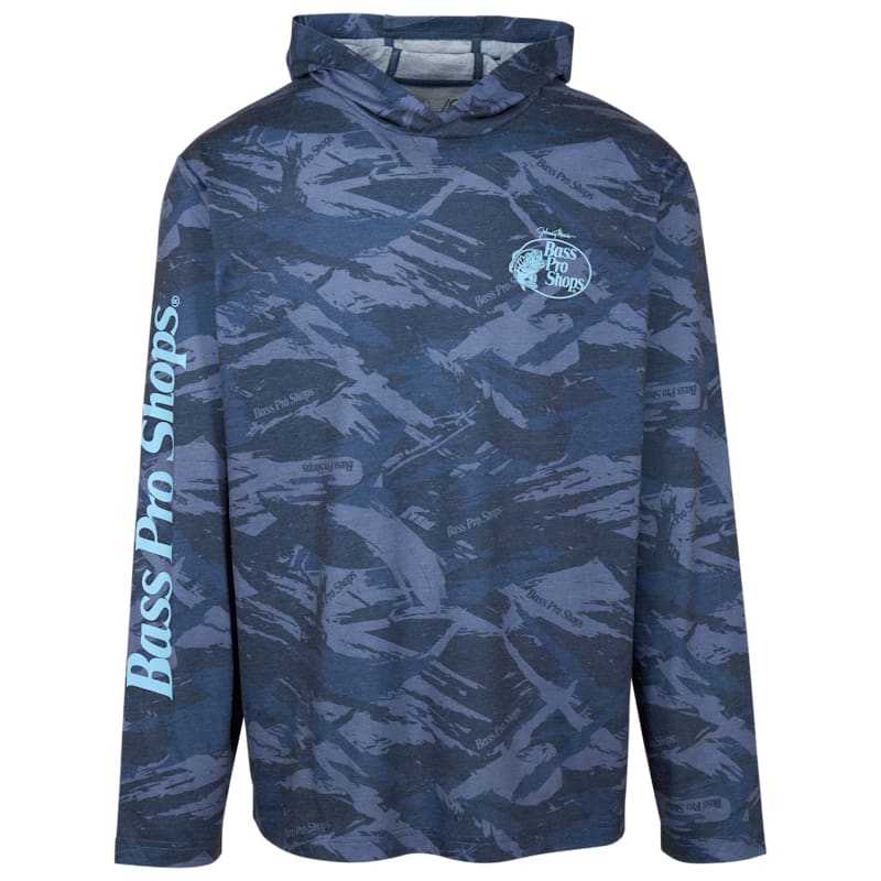 Bass Pro Shops Lightweight Camo Hooded Tee