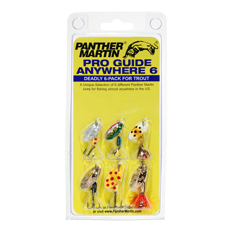 Panther Martin Pro Guide Anywhere 6 Spinner Kit