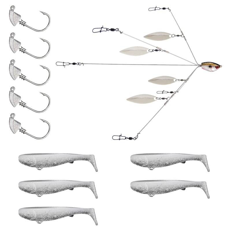 YUM Flash Mob Junior Scottsboro Swimbait Kit