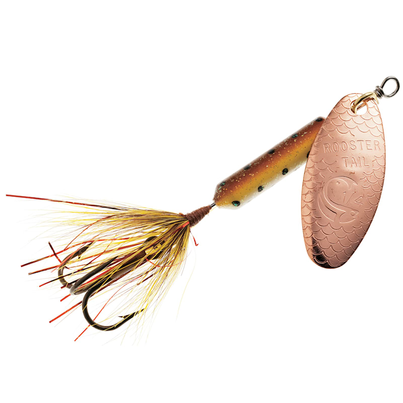 Worden's Lures Copper Blade Rooster Tail
