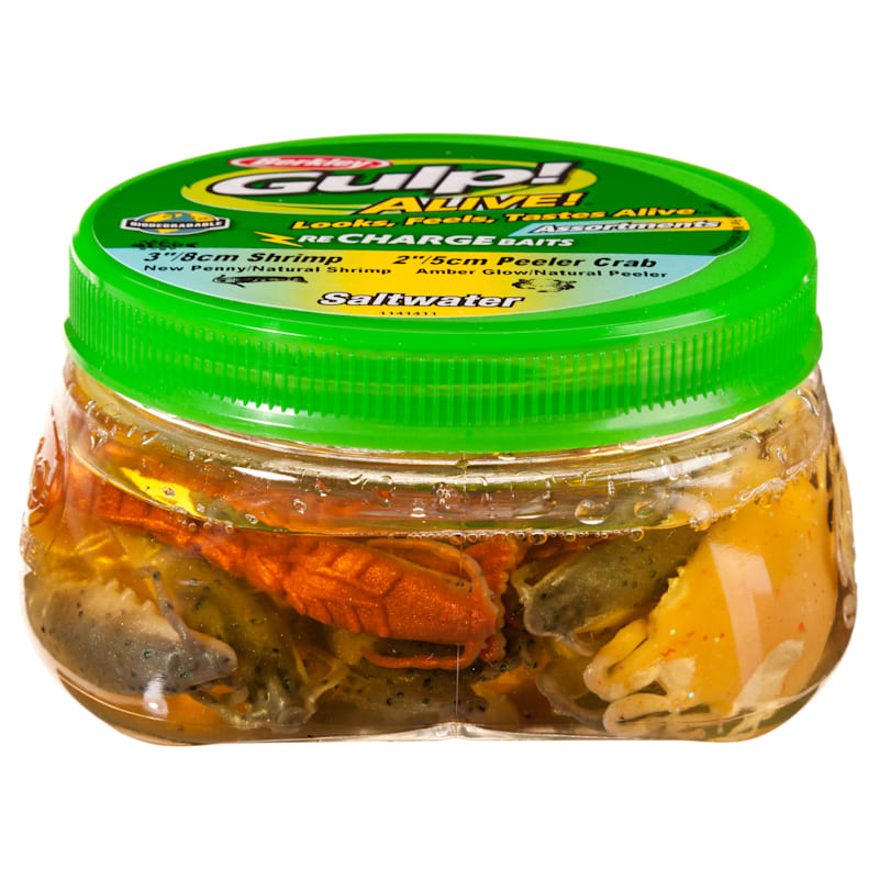 Berkley Gulp! Alive! Shrimp/Peeler Crab Assortment