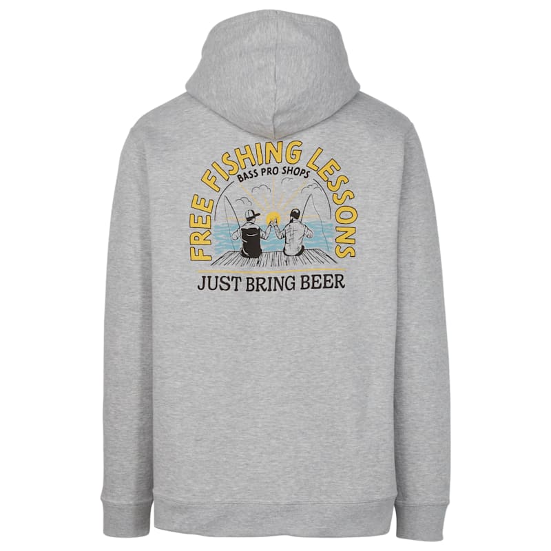 Bass Pro Shops Fishing Lessons Long-Sleeve Hoodie for Men