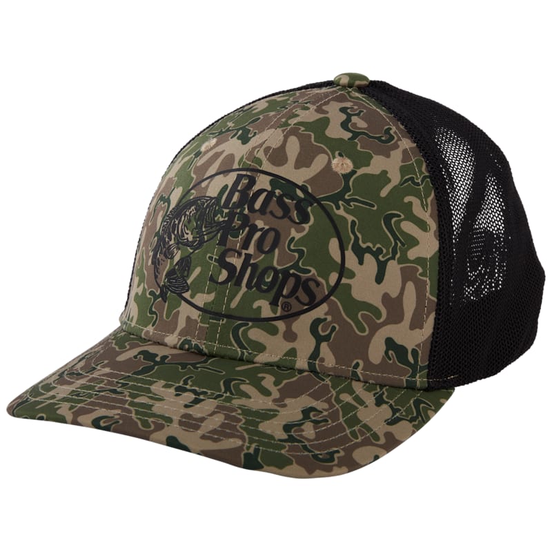 Bass Pro Shops Space Dye Stretch-Fit Cap