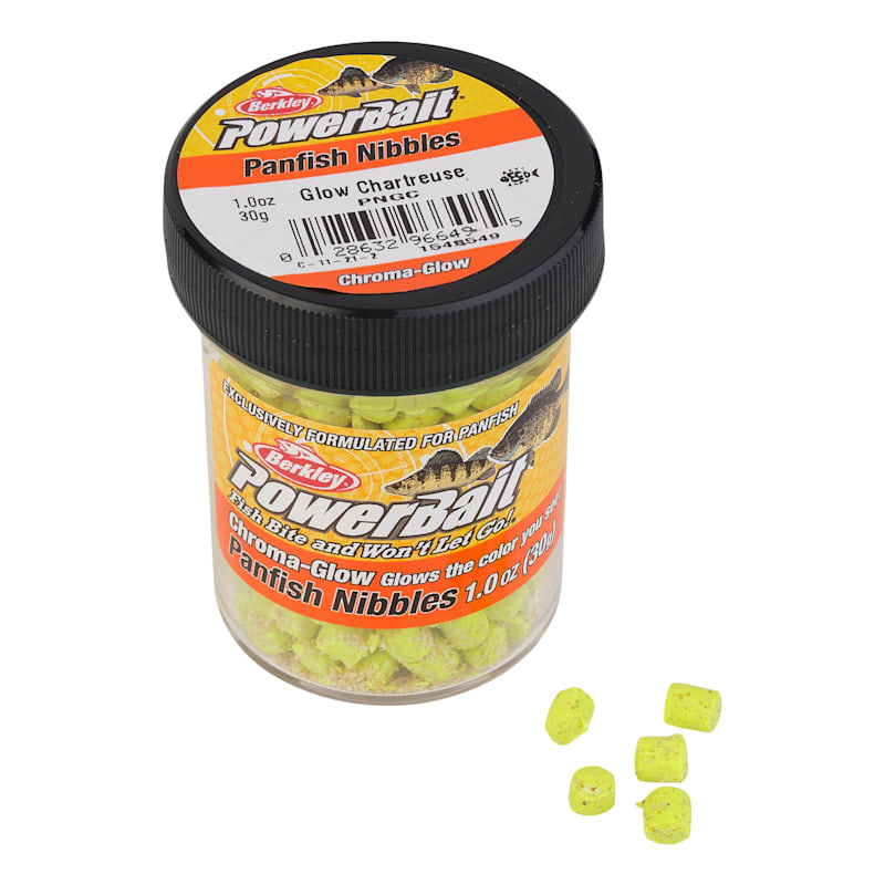 Berkley PowerBait Chroma-Glow Panfish Nibbles