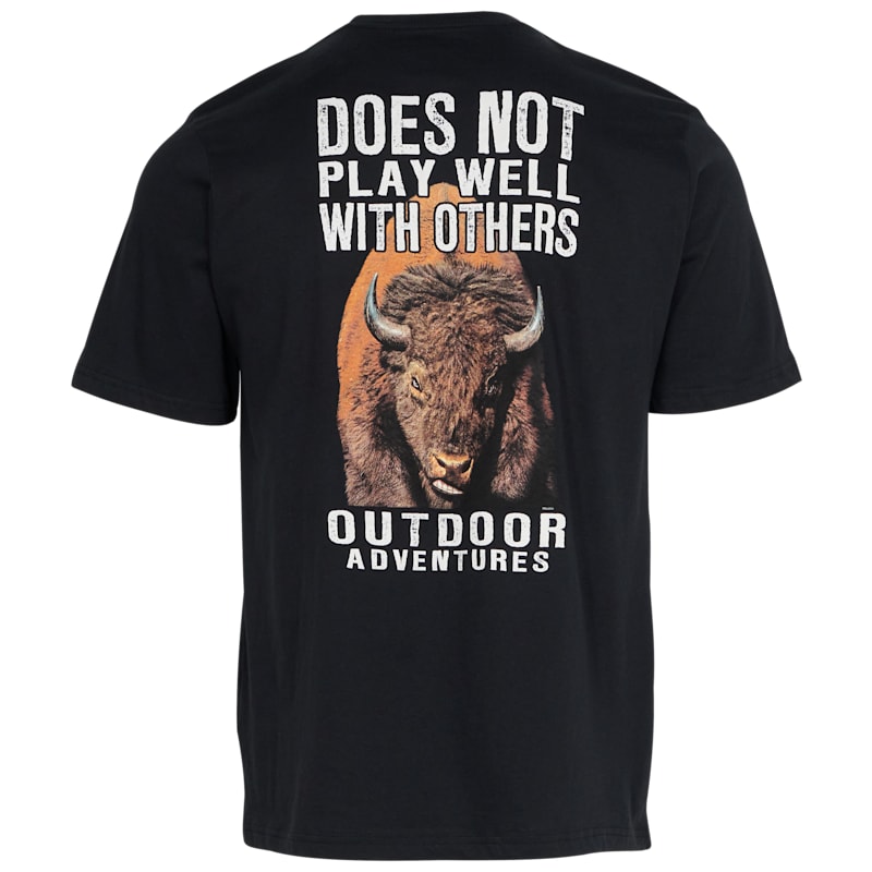 Bass Pro Shops Play Well Buffalo Short-Sleeve T-Shirt for Men