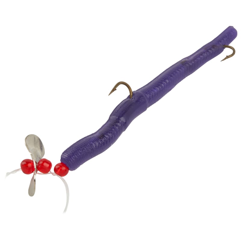 Bass Stopper Lures Rigged Rival Spins Worm