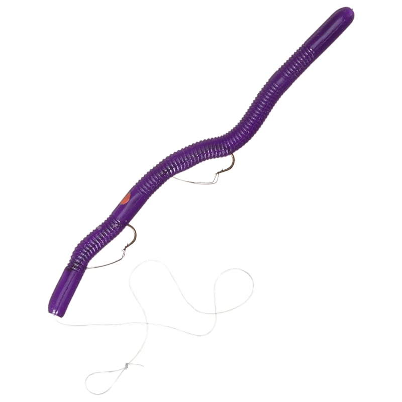 Stopper Lures 2-Hook Weedless Bass Stopper Worm