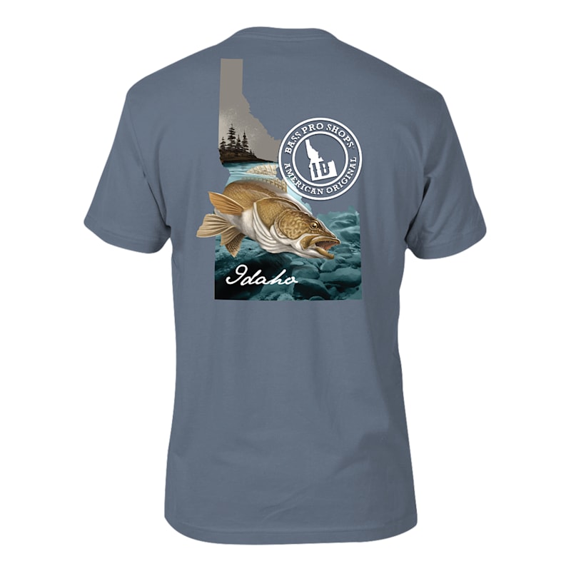 Bass Pro Shops Walleye State Short-Sleeve T-Shirt for Men