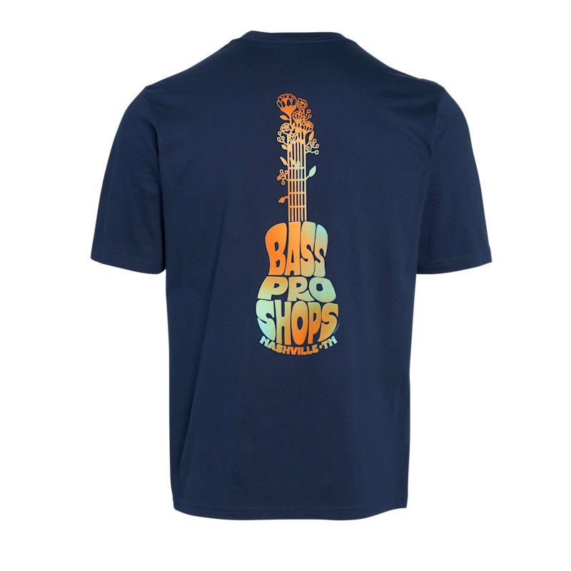 Bass Pro Shops Nashville Tennessee Guitar Short-Sleeve T-Shirt