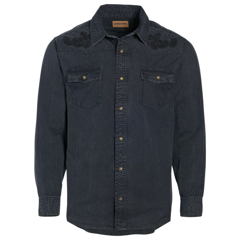 RedHead Ranch Louey Dobby Long-Sleeve Button-Down Shirt