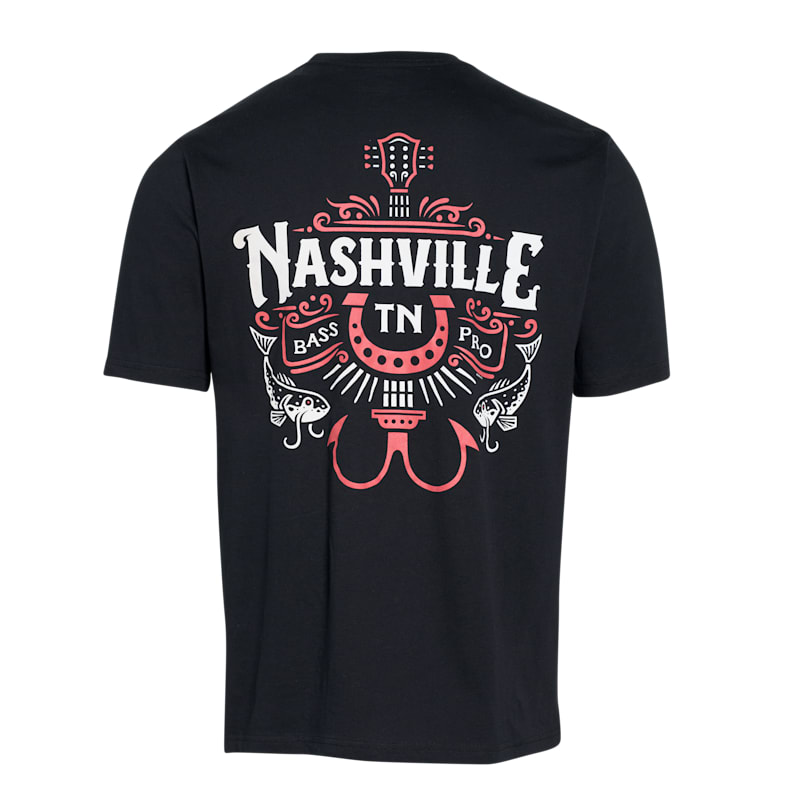 Bass Pro Shops Nashville TN Guitar Hook Short-Sleeve T-Shirt