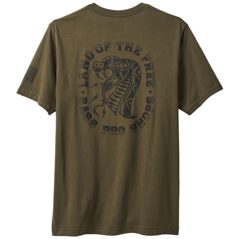 Land of the Free Slither Graphic Short-Sleeve T-Shirt