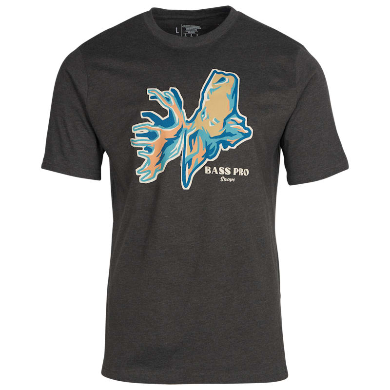 Bass Pro Shops State Moose Head Short-Sleeve T-Shirt for Men