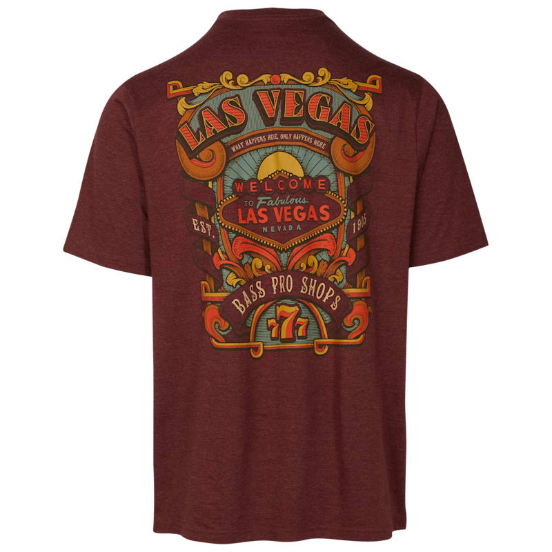 Bass Pro Shops Nevada Engraved Sign Short-Sleeve T-Shirt for Men
