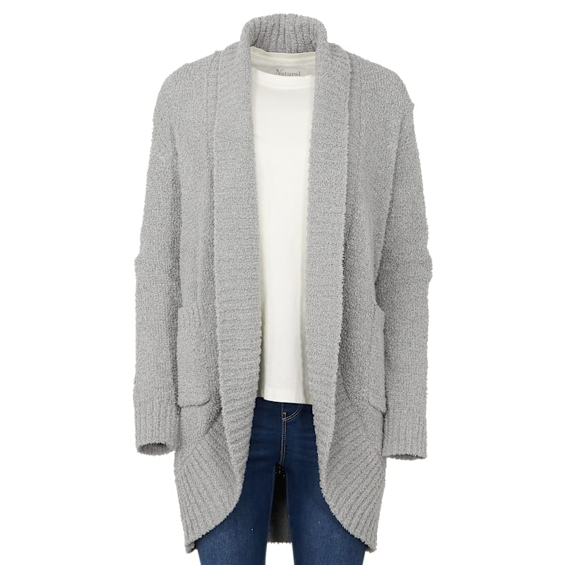 Natural Reflections Cozy Cocoon Long-Sleeve Cardigan
