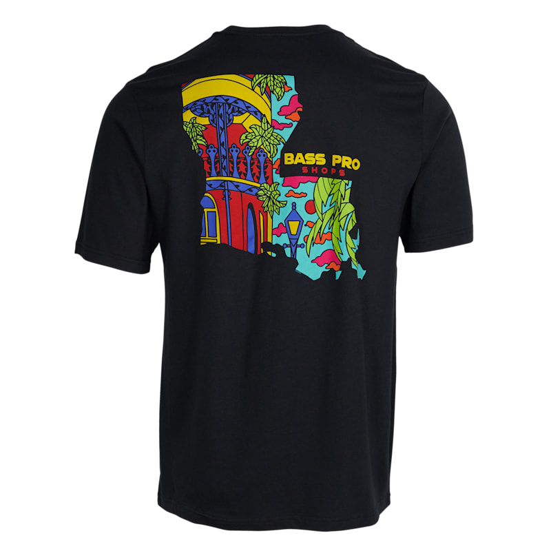 Bass Pro Shops Louisiana State Short-Sleeve T-Shirt for Men