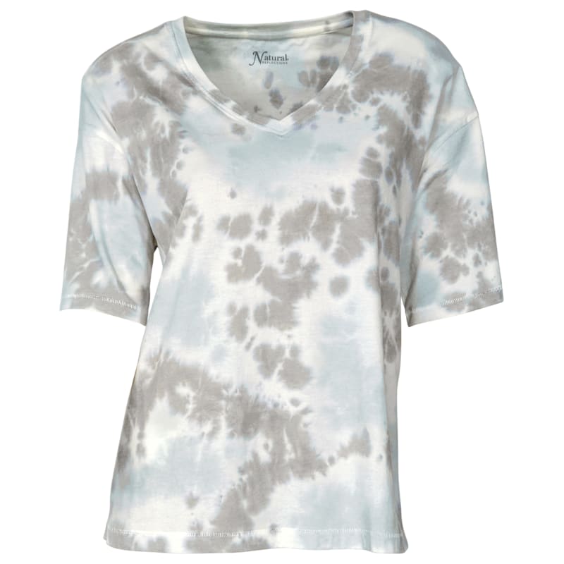 Natural Reflections Oversized Tie-Dye Tee