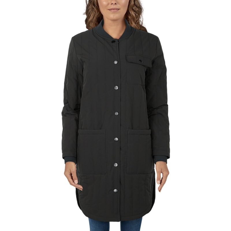 Natural Reflections Quilted Car Coat