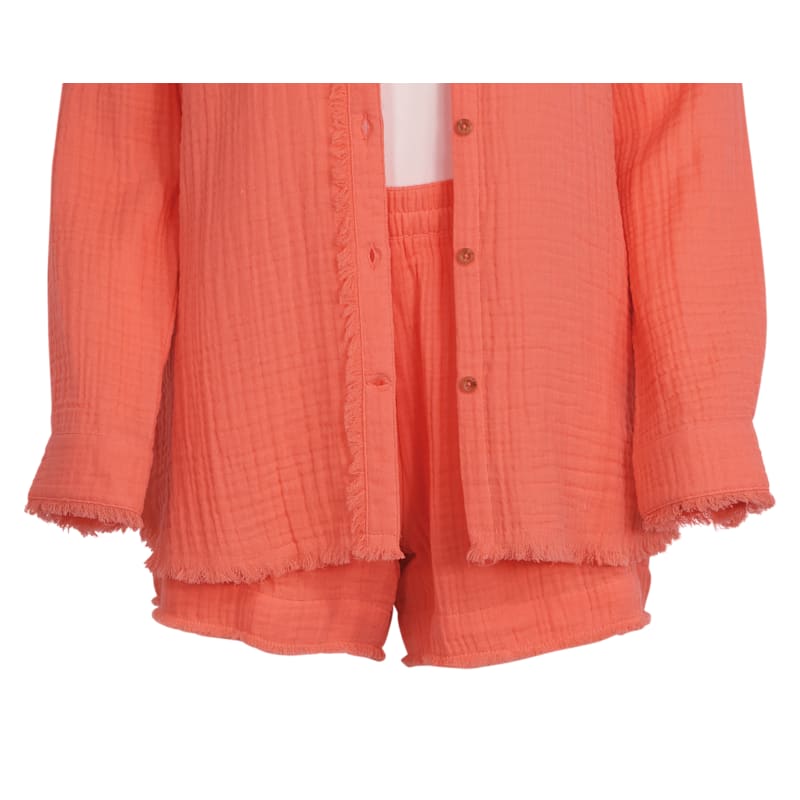 Natural Reflections Double-Cloth Shorts
