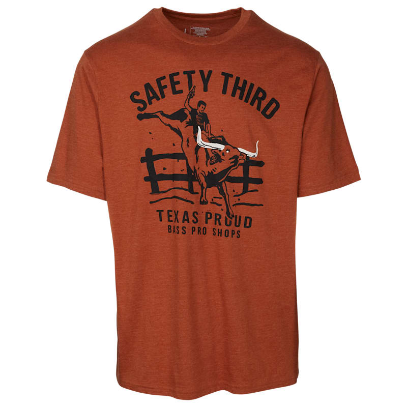 Bass Pro Shops Safety Third Texas Proud Short-Sleeve T-Shirt for Men