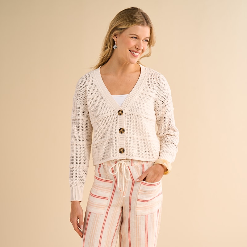 Natural Reflections Crochet Cardigan