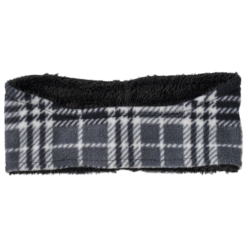 Natural Reflections Plaid Fleece-Lined Headband