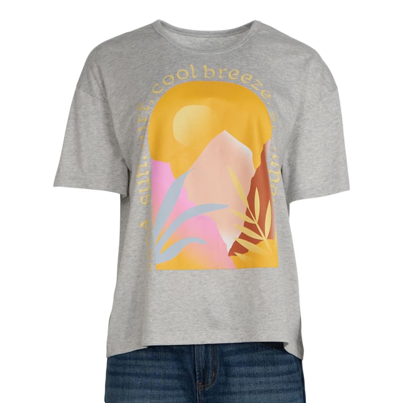 Natural Reflections Sand Sun Surf Short-Sleeve Shirt
