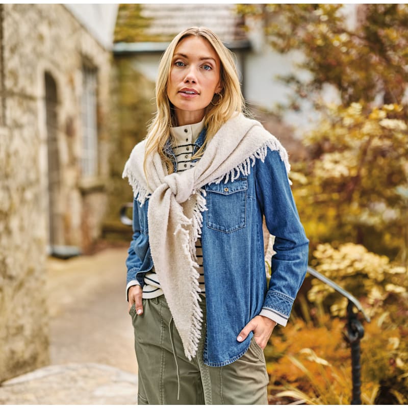 Natural Reflections Nomadic Triangle Scarf