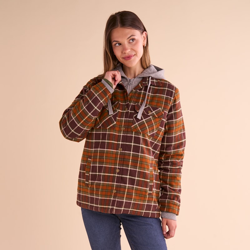 Natural Reflections Canyon Flannel Shirt Jacket