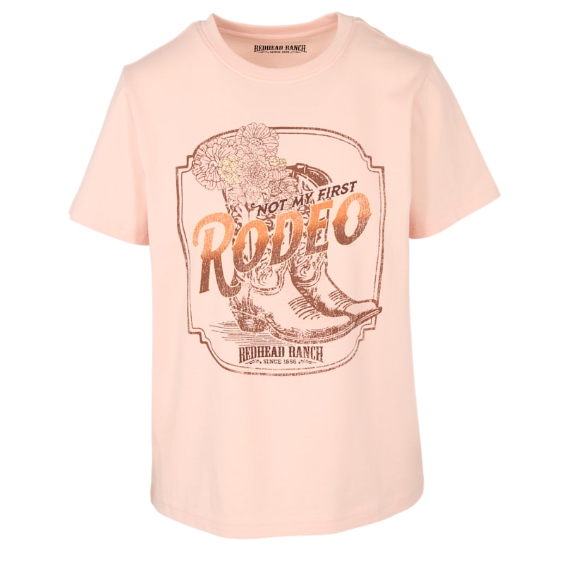 RedHead Ranch Classic Fit Not My First Rodeo Graphic Short-Sleeve T-Shirt