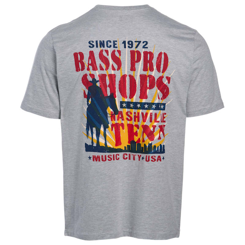 Bass Pro Shops Nashville Poster Short-Sleeve T-Shirt