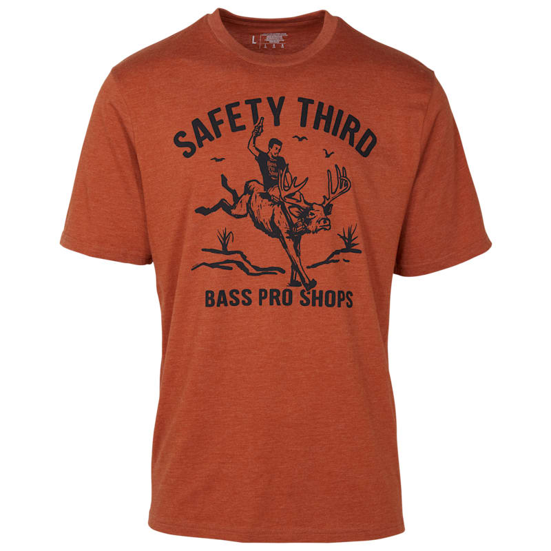 Bass Pro Shops Safety Third Short-Sleeve T-Shirt for Men