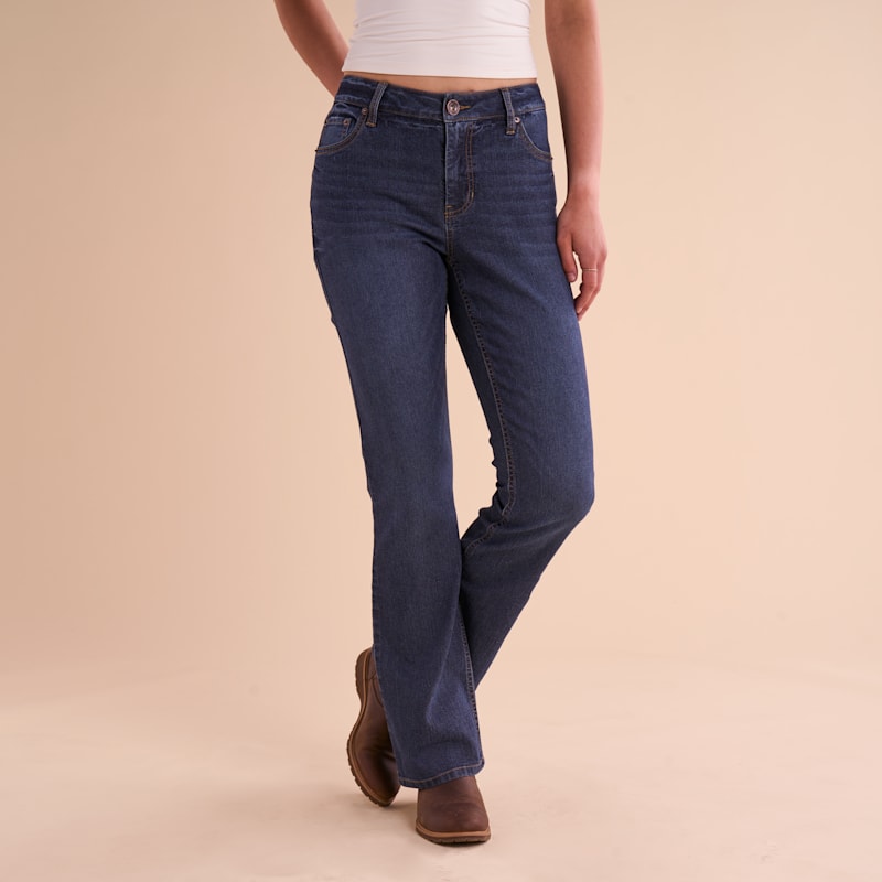 Natural Reflections Bootcut Jeans for Ladies